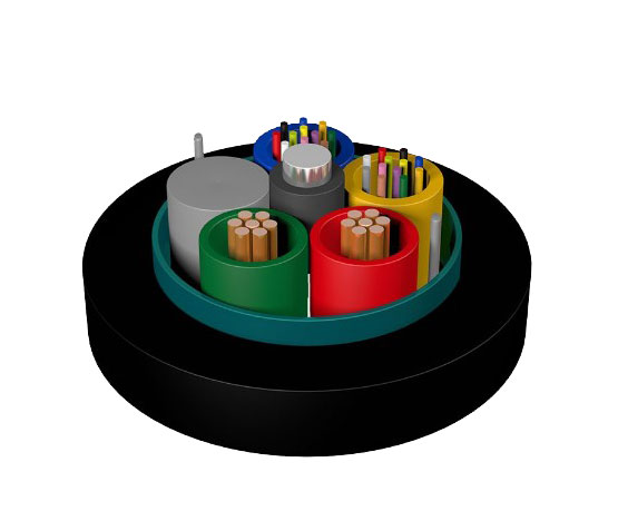 S護套光電混合纜GDTS